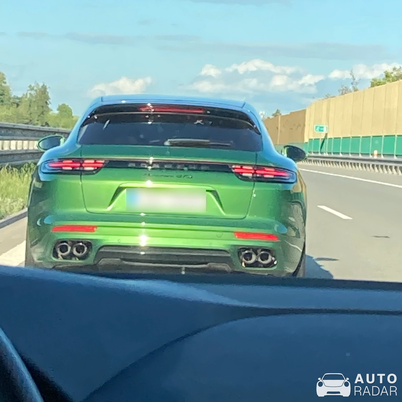 Porsche 971 Panamera GTS Sport Turismo spotted in Měřín