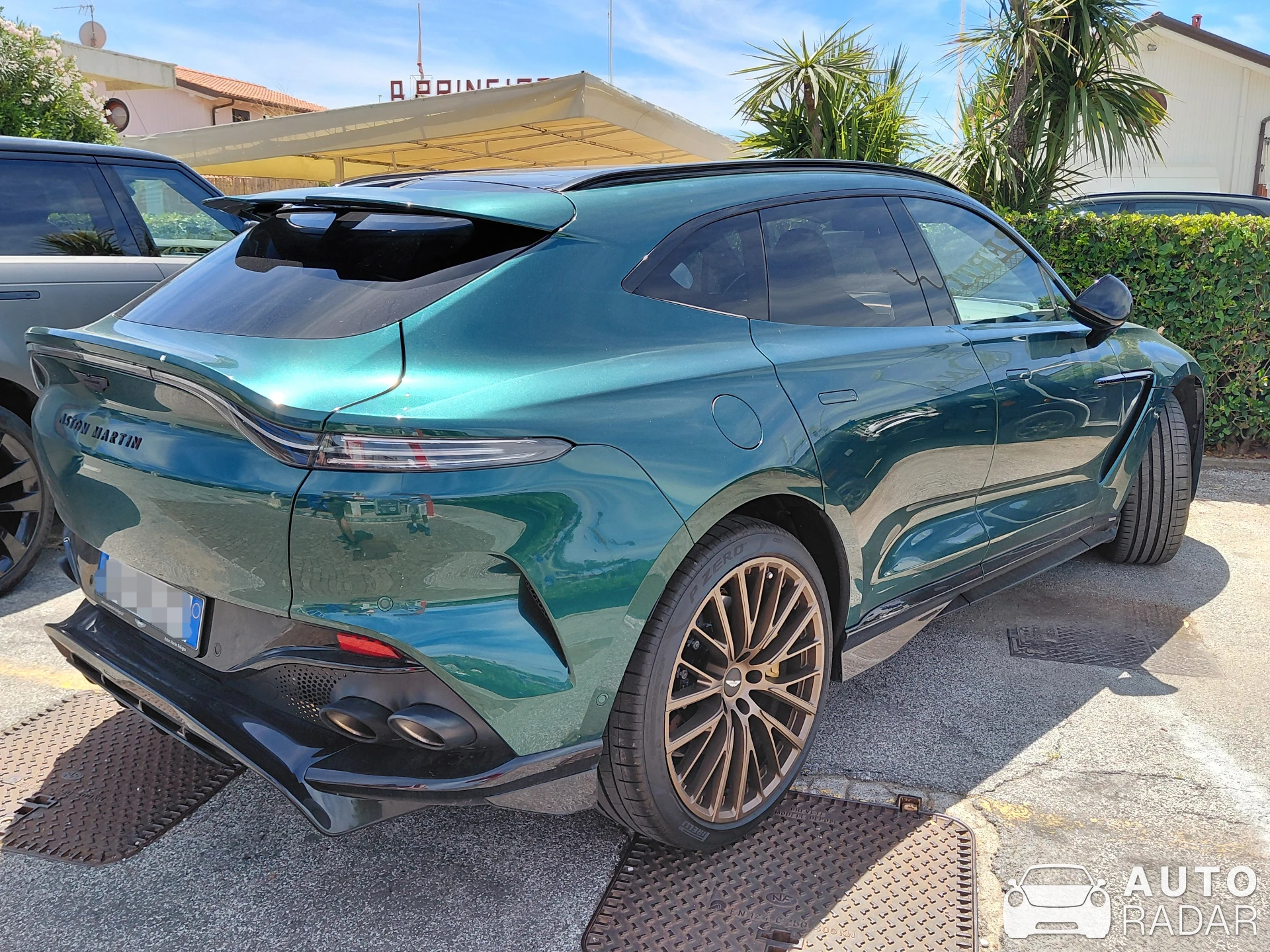 Aston Martin DBX707 spotted in Massa