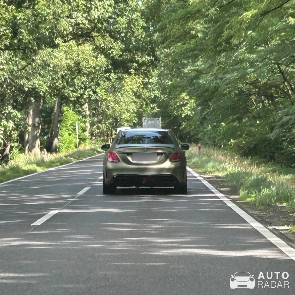 Mercedes-AMG C 63 S W205 spotted in Lipinki Łużyckie
