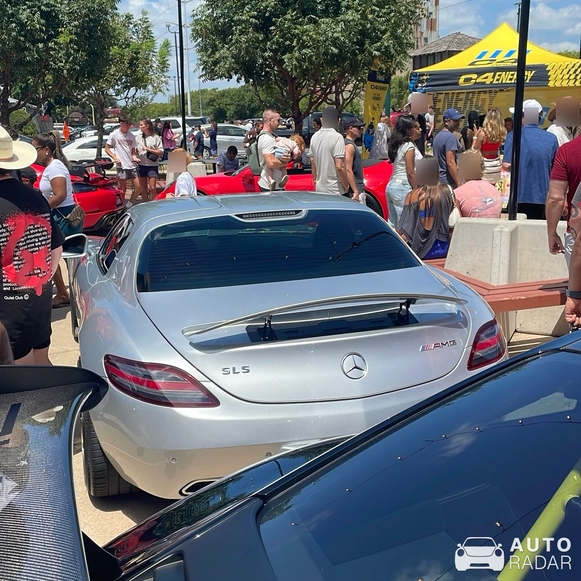 Mercedes-Benz SLS AMG spotted in Grapevine