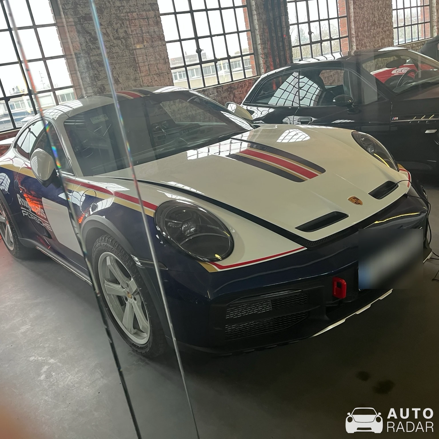 Porsche 992 Dakar spotted in Frankfurt am Main
