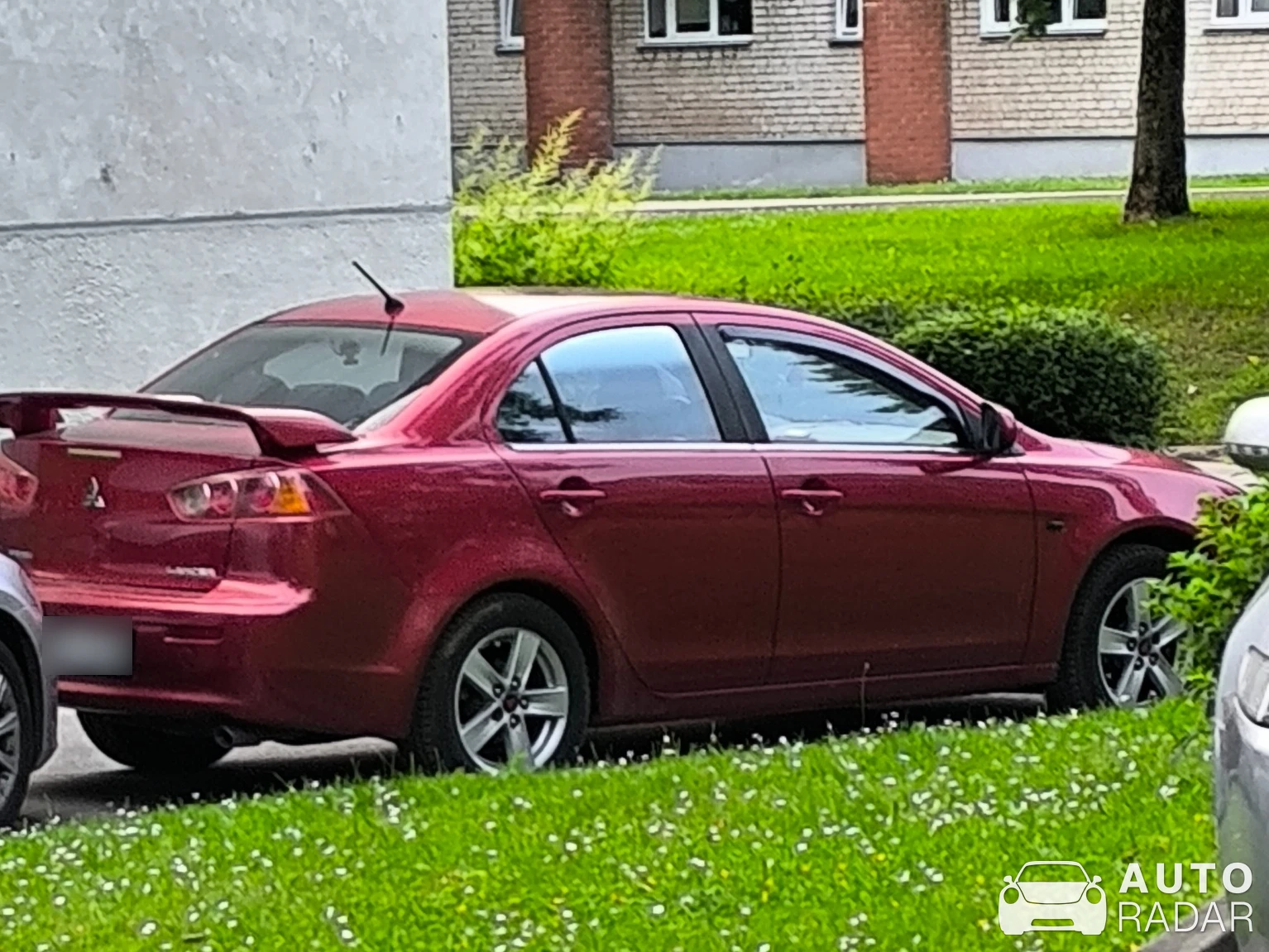 Mitsubishi Lancer Evolution IX spotted in Ogre