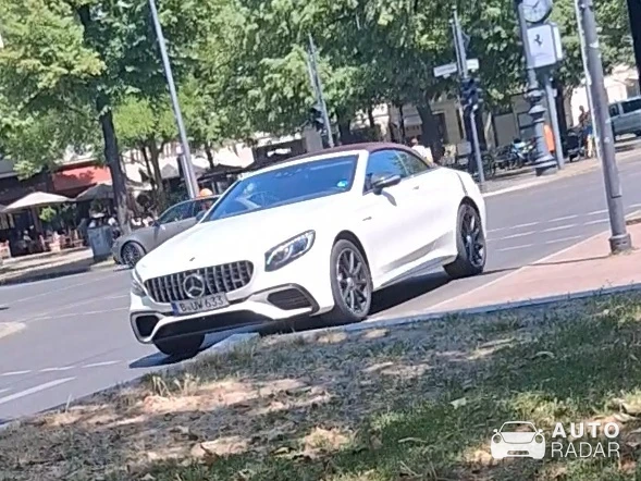 Mercedes-AMG S 63 Convertible A217 spotted in Berlin