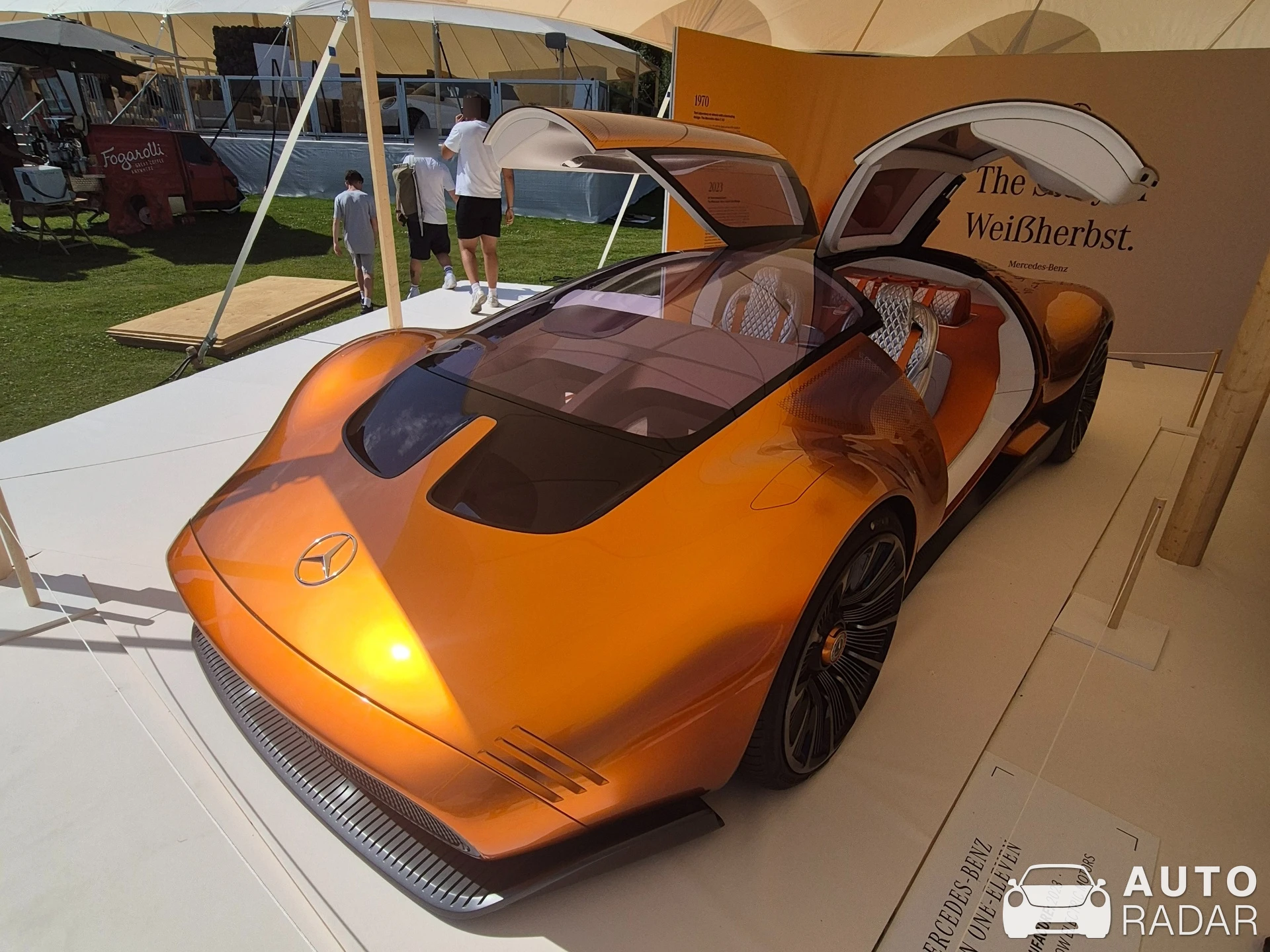 Mercedes-Benz Vision spotted in Båstad