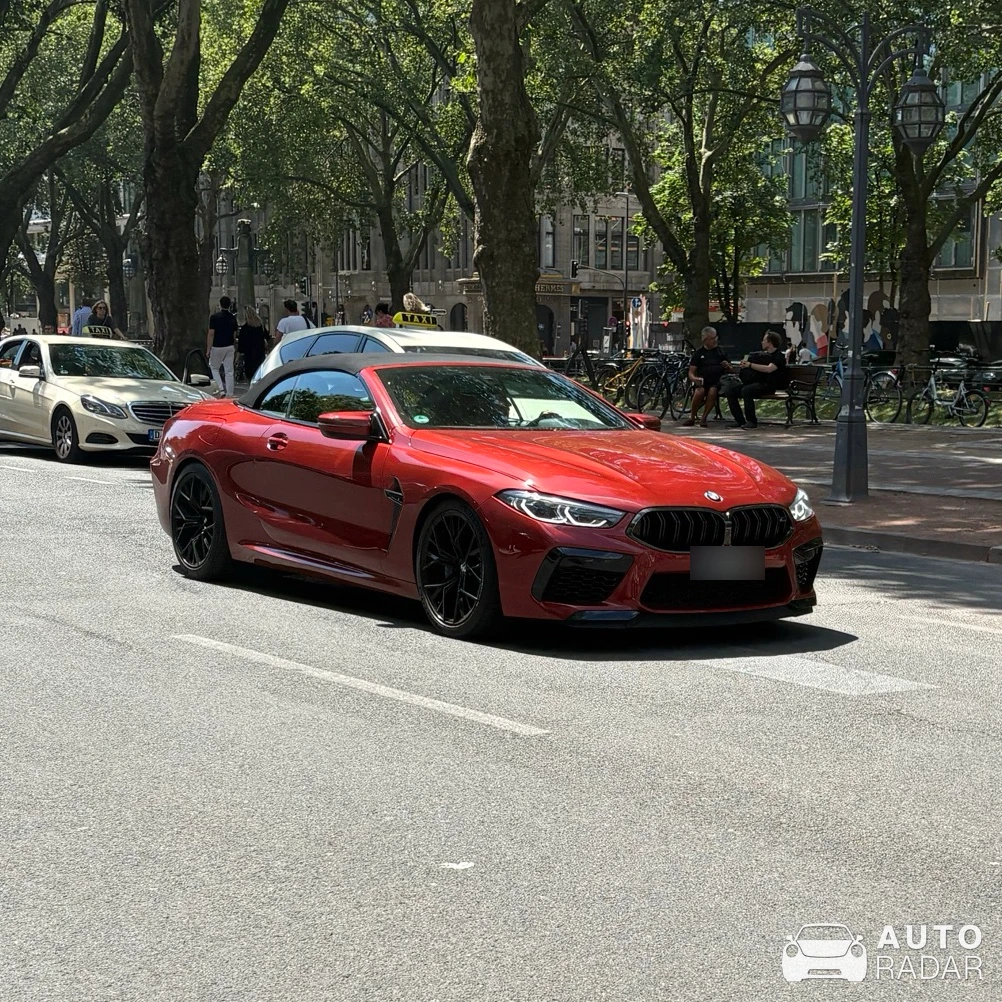 BMW M8 F91 Convertible Competition spotted in Düsseldorf