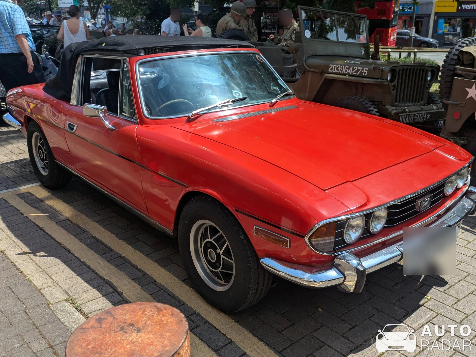 Triumph Stag spotted in London