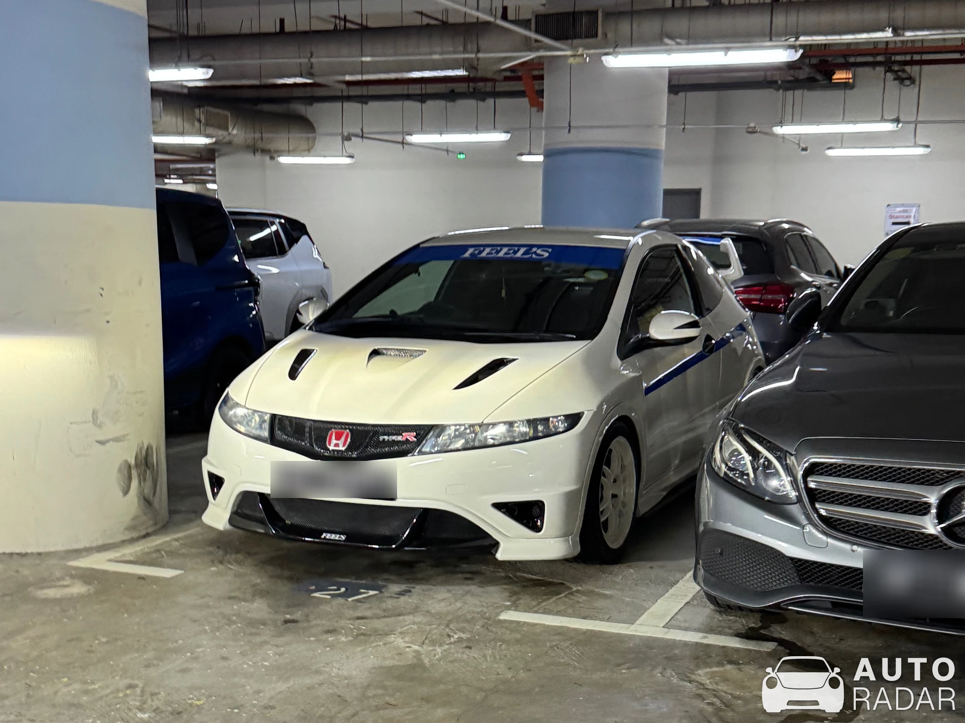 Honda Civic Type R FN2 spotted in Singapore