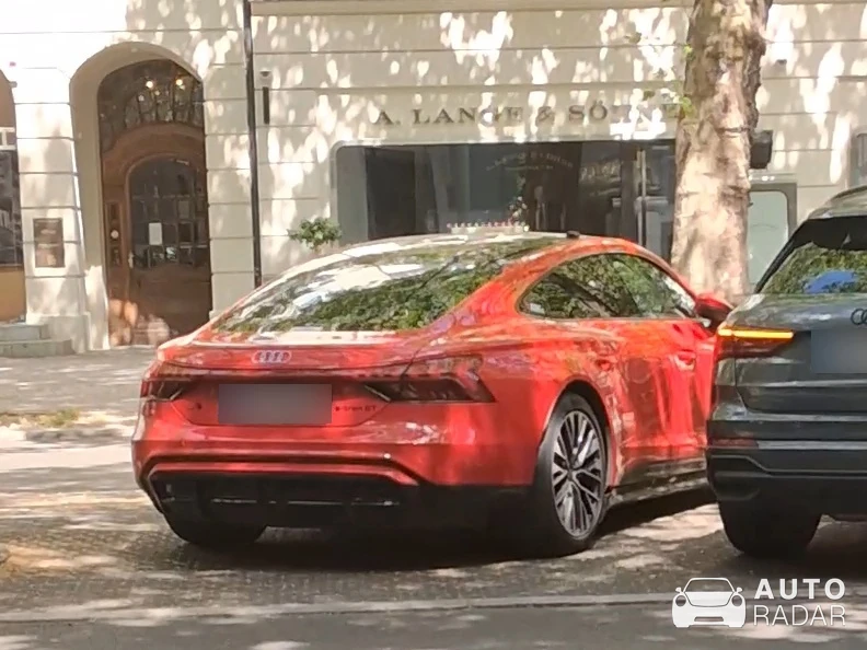 Audi RS E-Tron GT spotted in Berlin