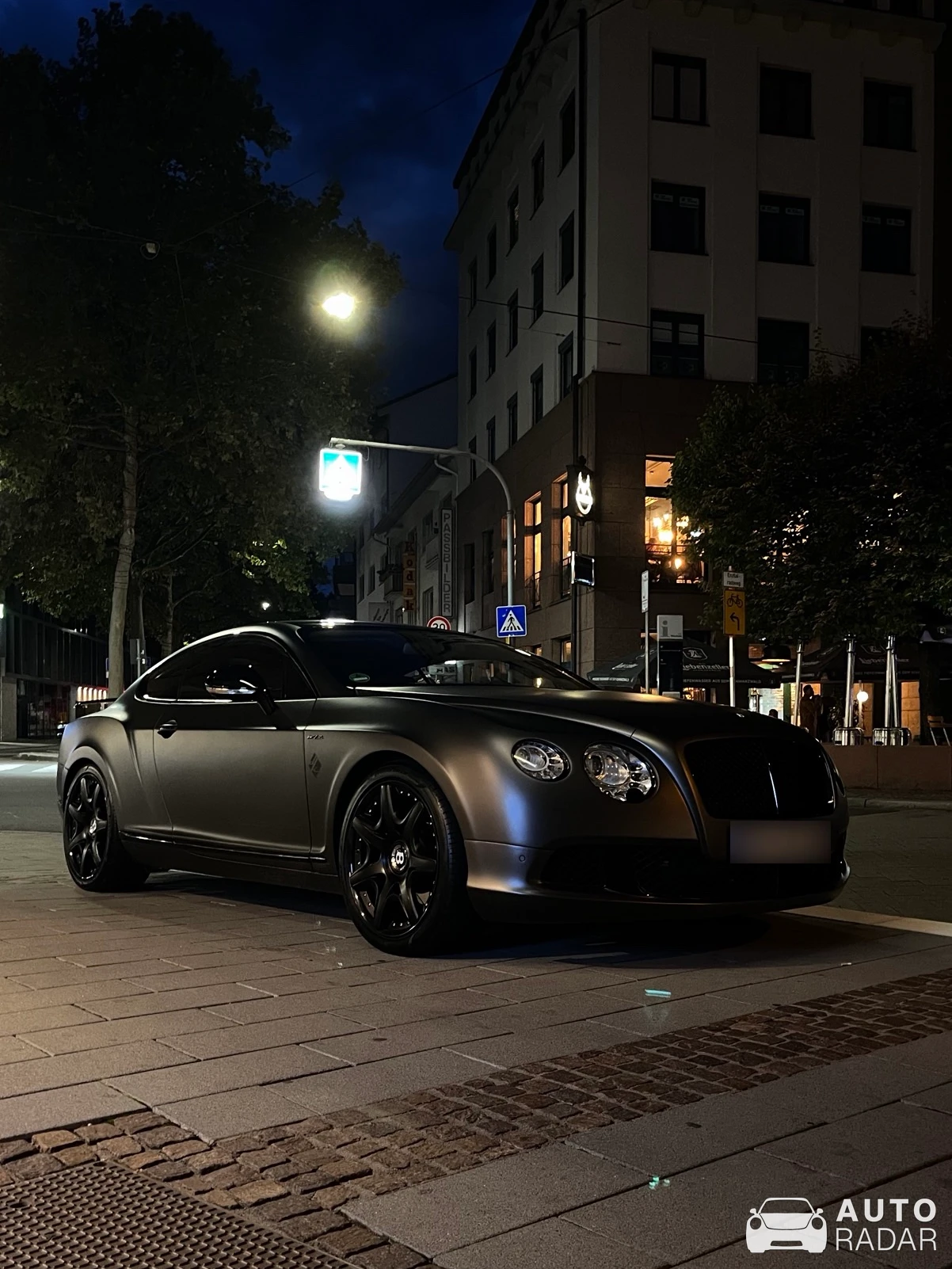 Bentley Continental GT V8 S spotted