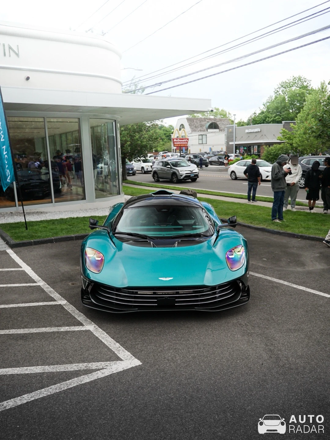 Aston Martin Valhalla spotted in Greenwich