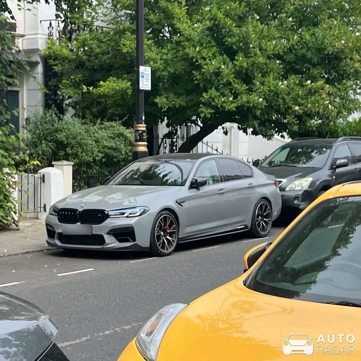 BMW M5 F90 Competition spotted in London