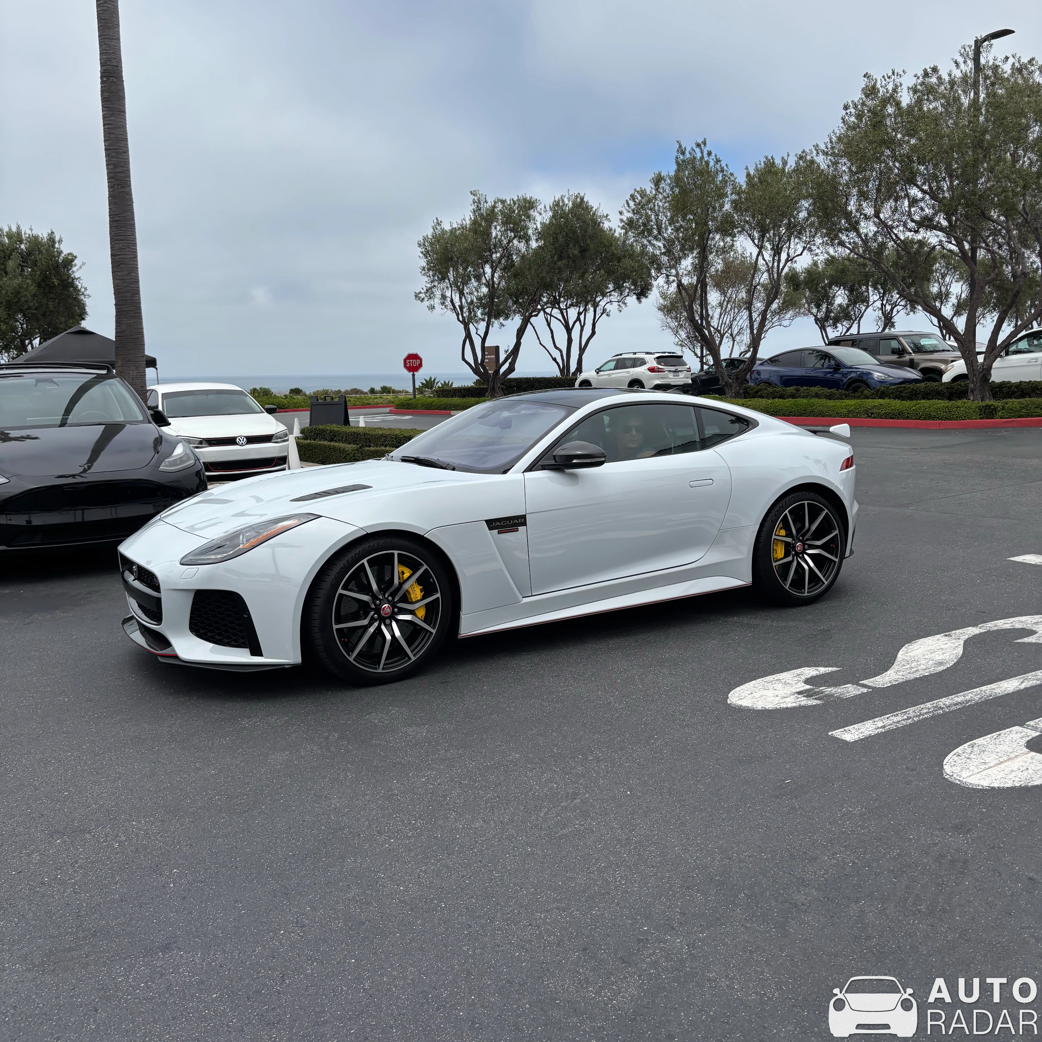 Jaguar F-Type SVR Coupé spotted in Newport Beach