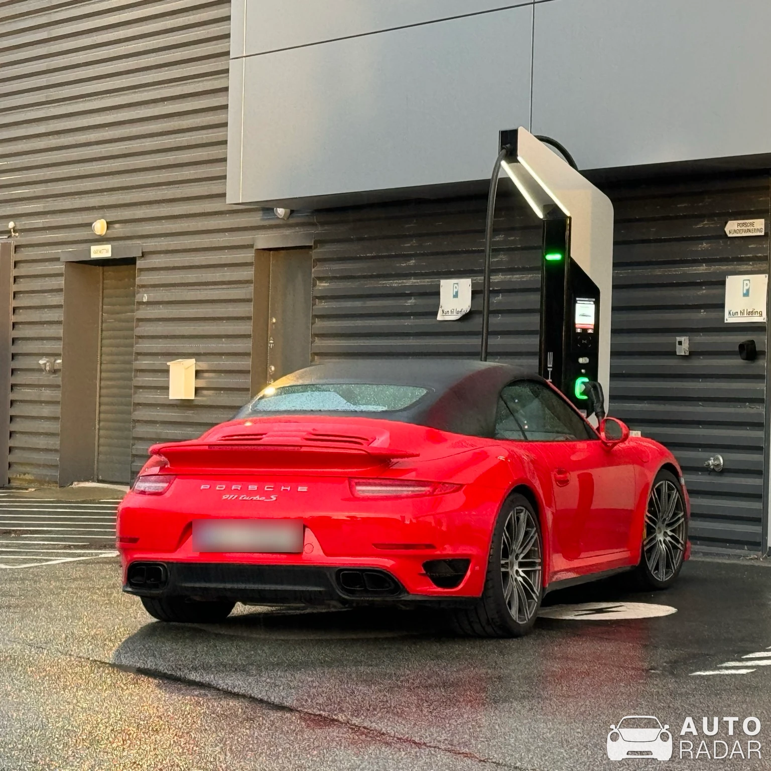 Porsche 991 Turbo S Cabriolet MkI spotted in Stavanger