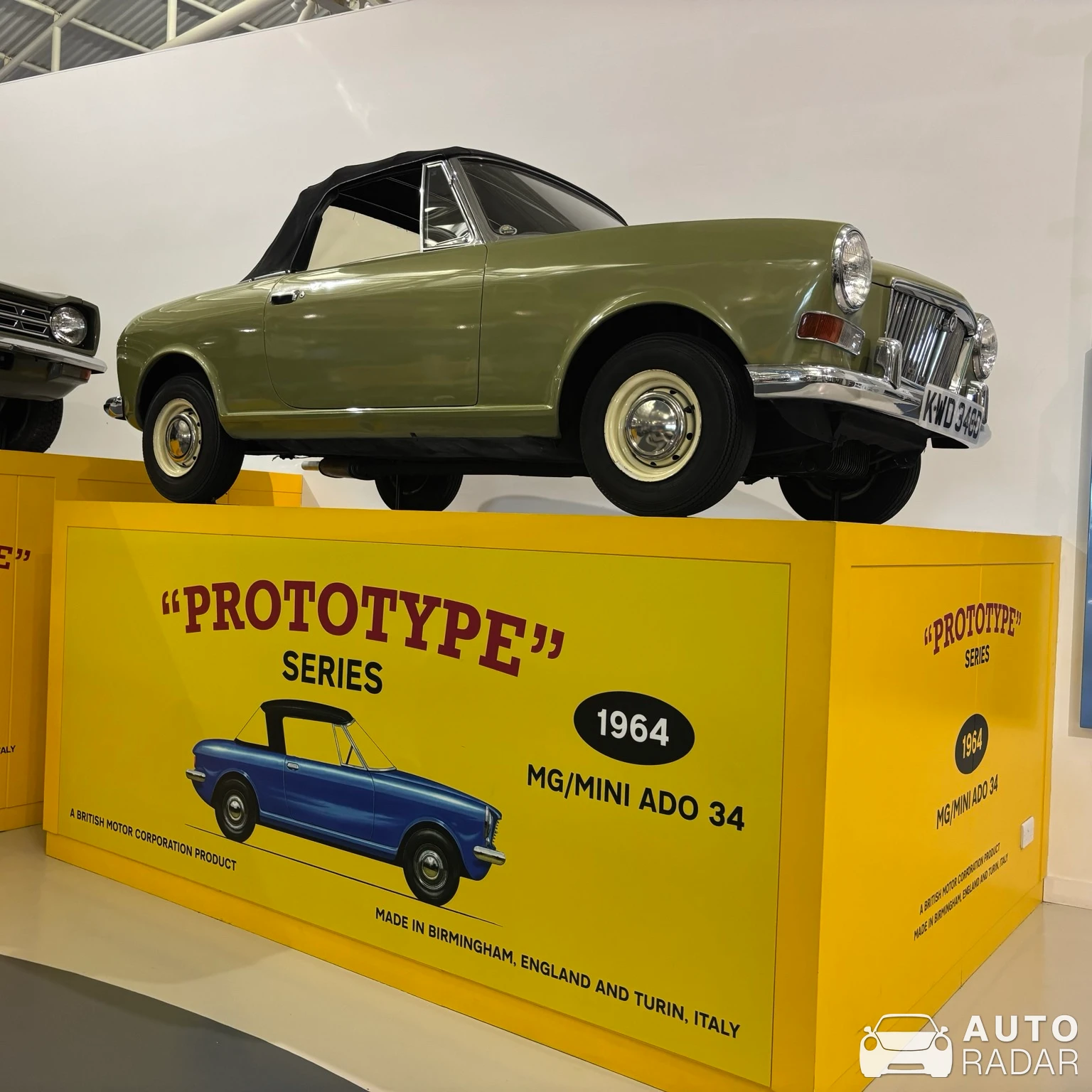 MG ADO 34 Prototype spotted in Warwick