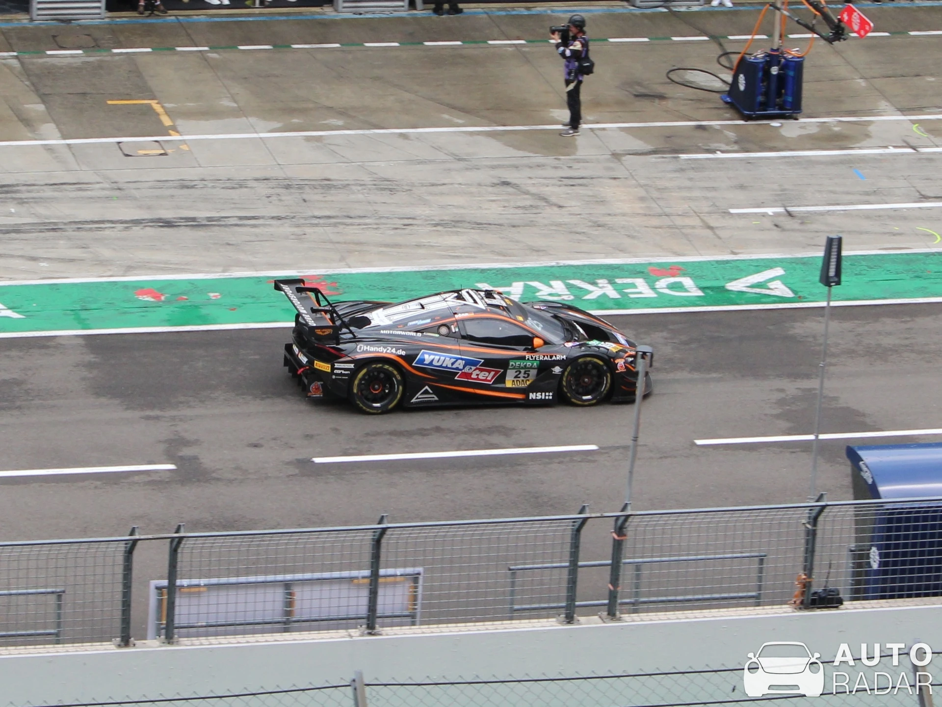McLaren 720S GT3 spotted in Schipkau