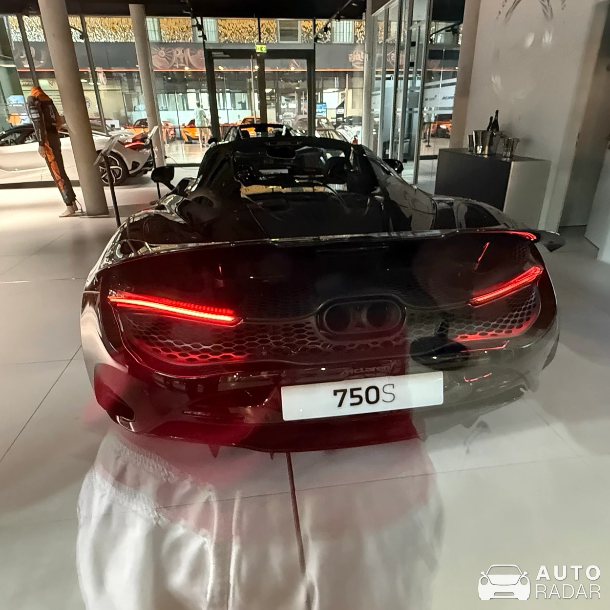McLaren 750S Spider spotted in München