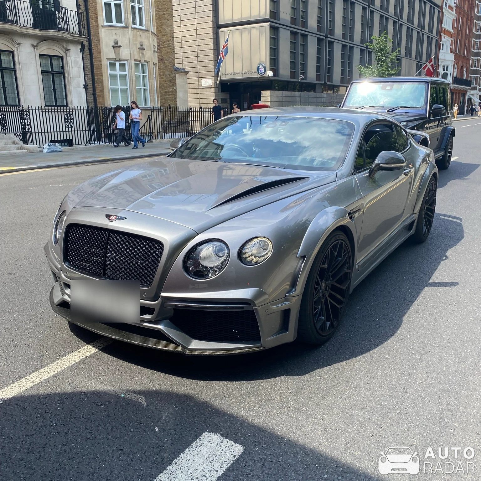 Bentley Continental GT Mansory spotted in London