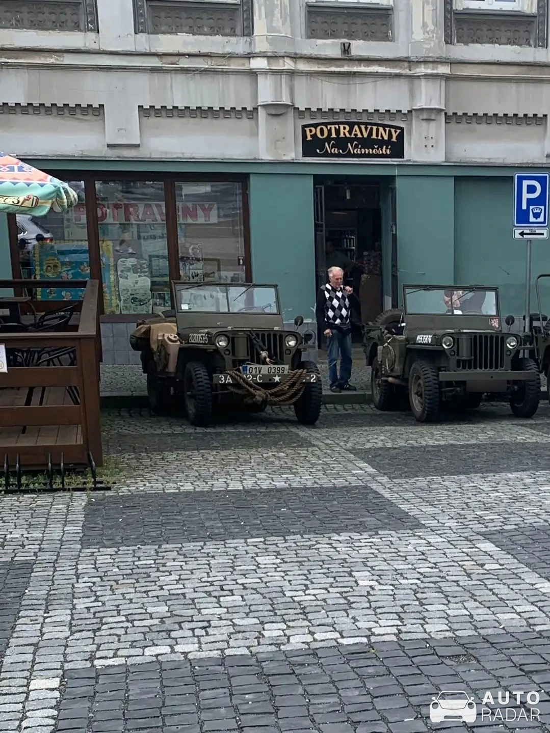 Jeep Willys MB spotted in Benešov nad Ploučnicí