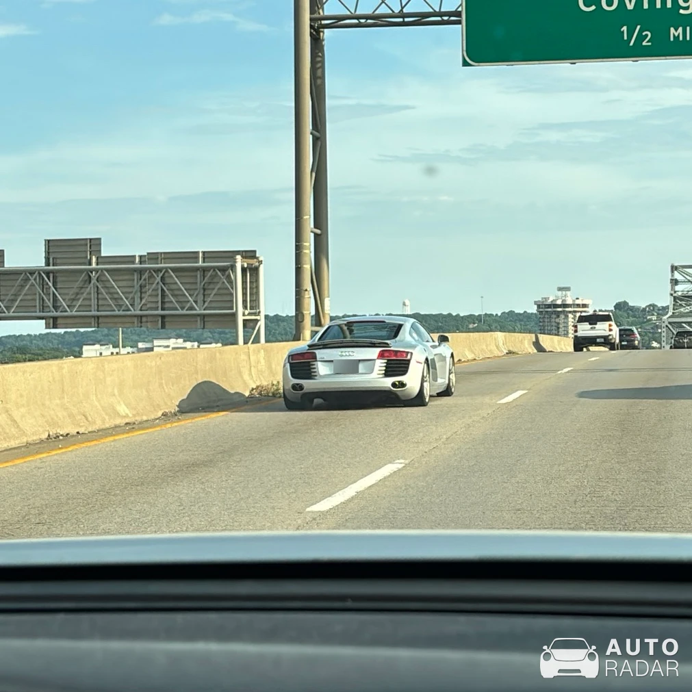 Audi R8 spotted in Cincinnati