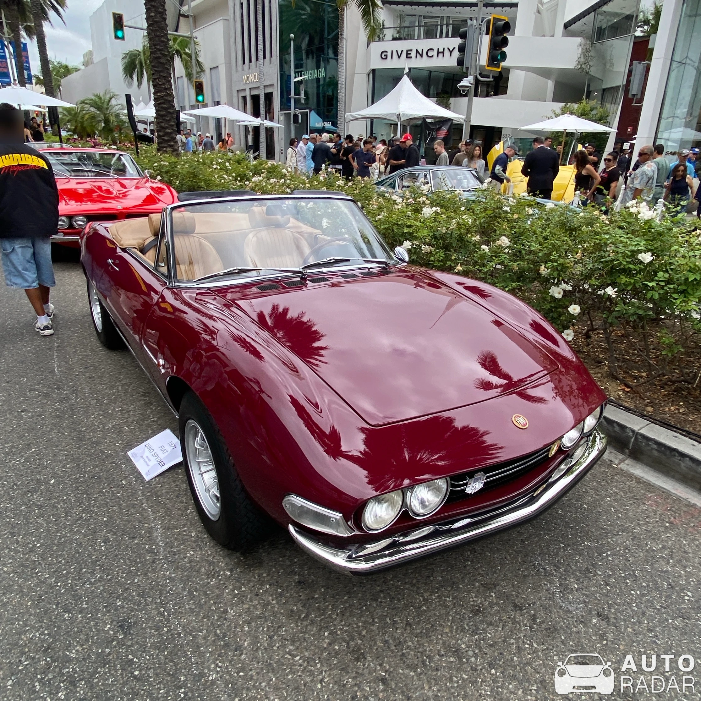 Fiat Dino spotted in Beverly Hills