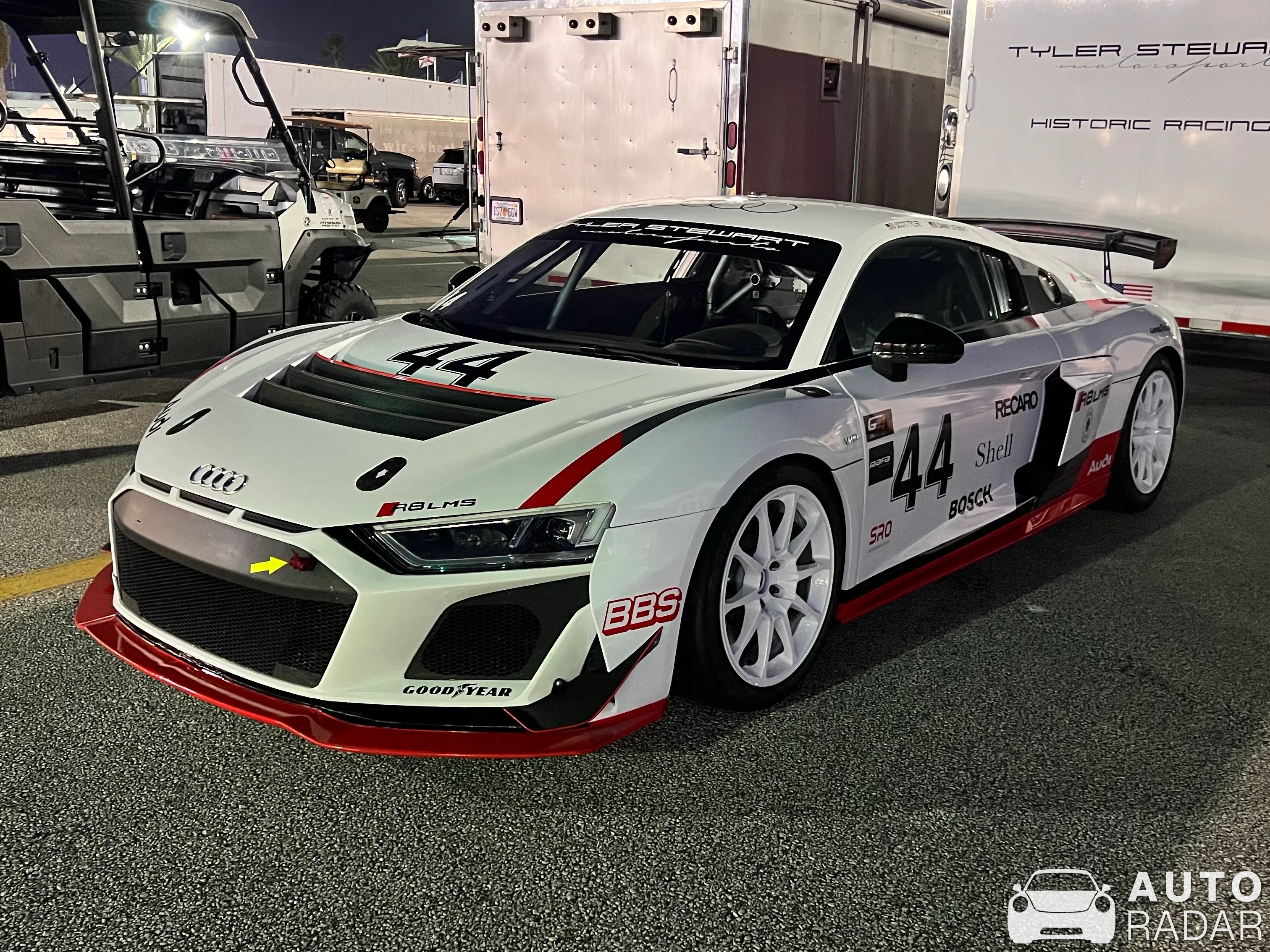 Audi R8 LMS spotted in Daytona Beach