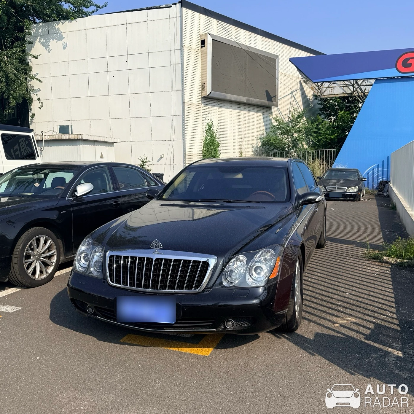Maybach 57 spotted in Beijing