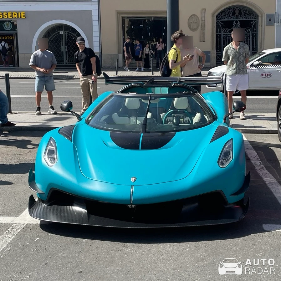 Koenigsegg Jesko Attack spotted in Florești