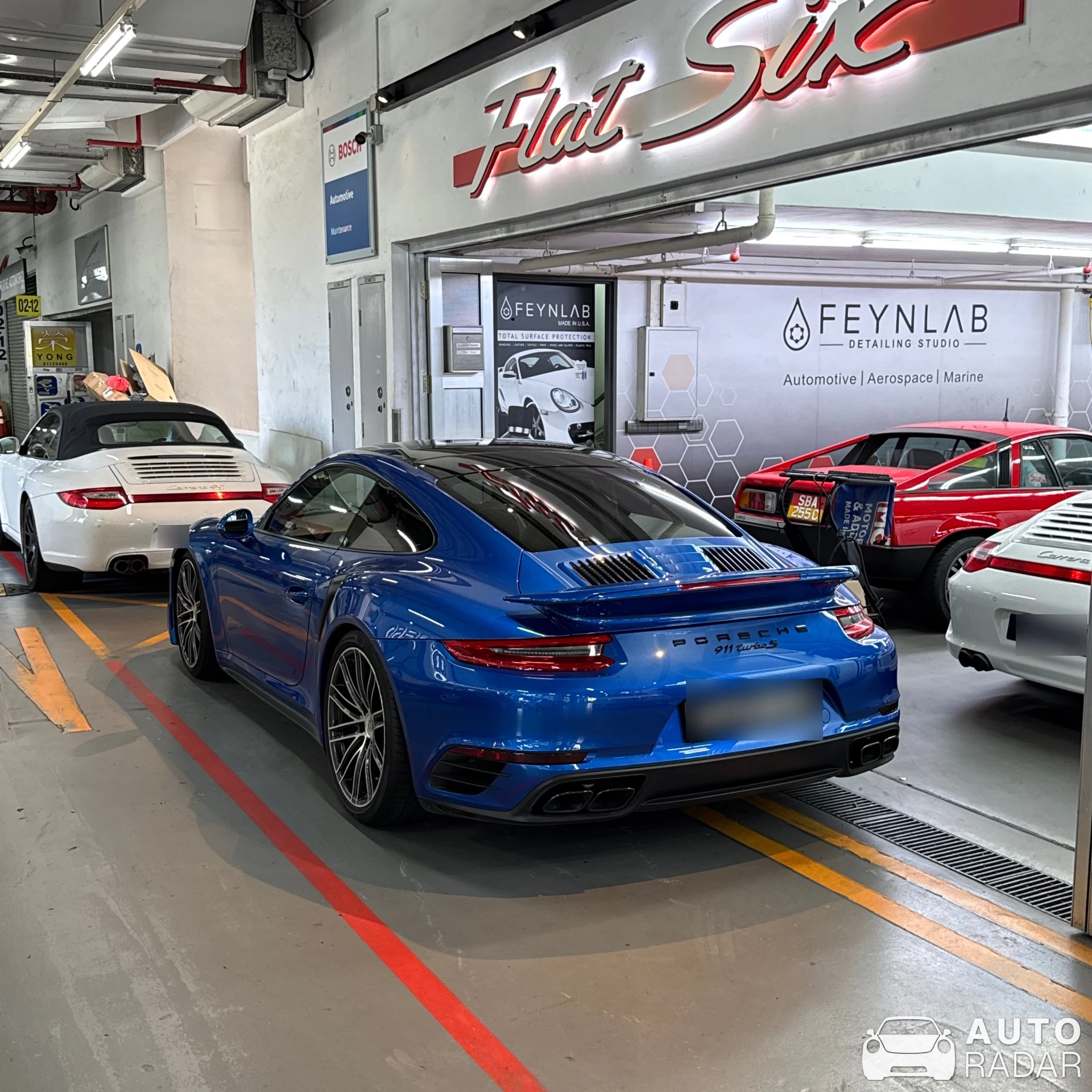 Porsche 991 Turbo S MkII spotted in Singapore
