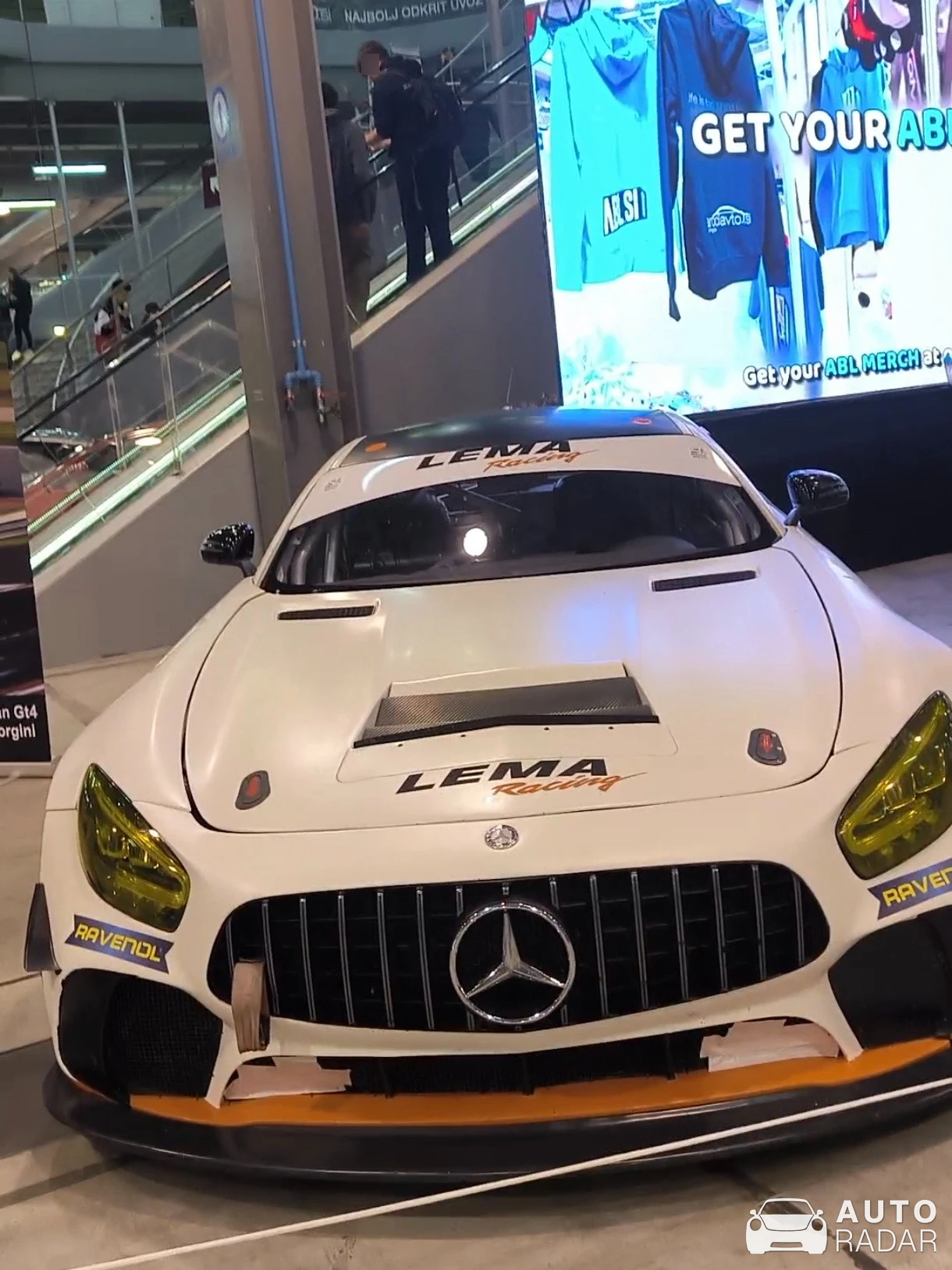 Mercedes-AMG GT4 spotted in Laško