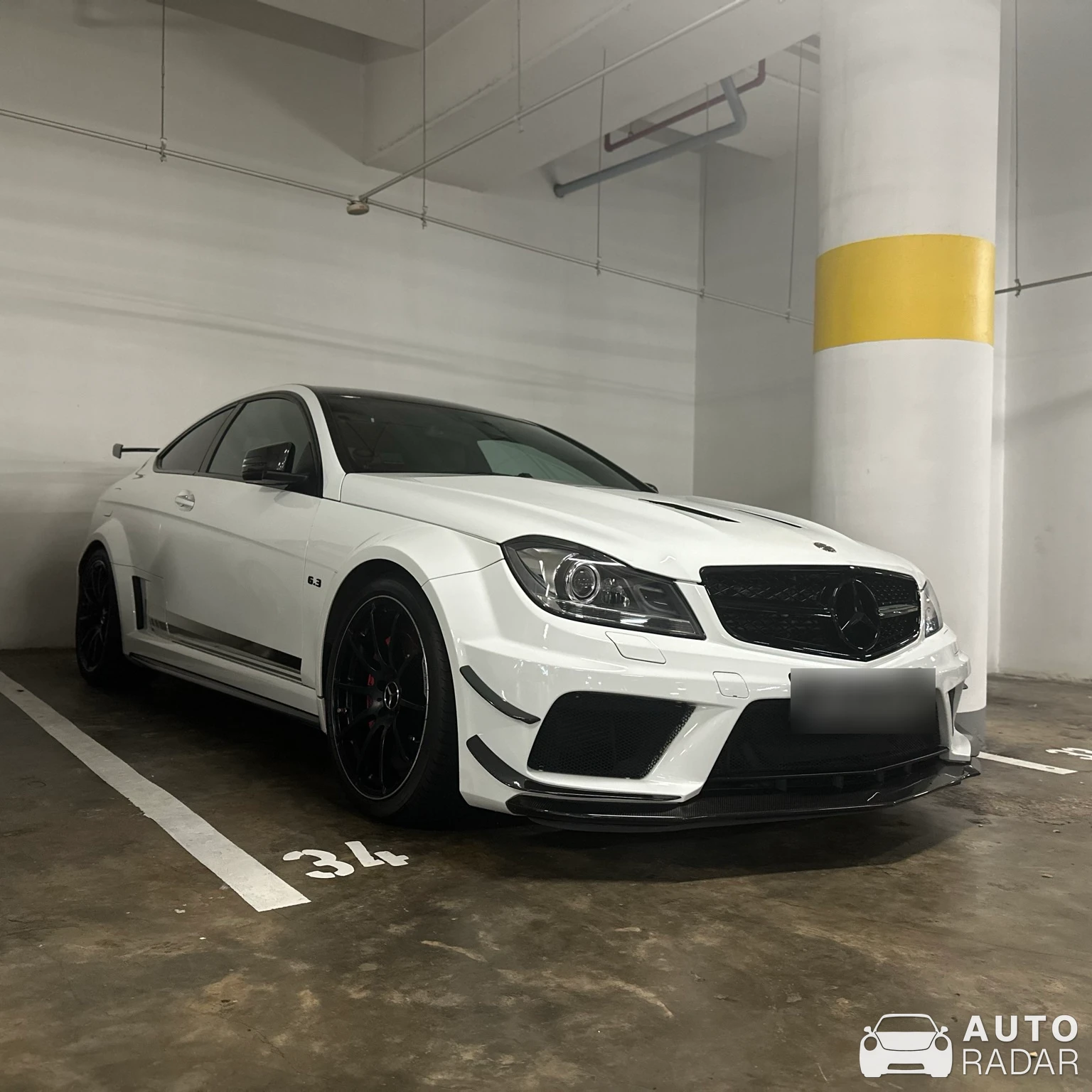 Mercedes-AMG C 63 Coupé W204 spotted in Singapore