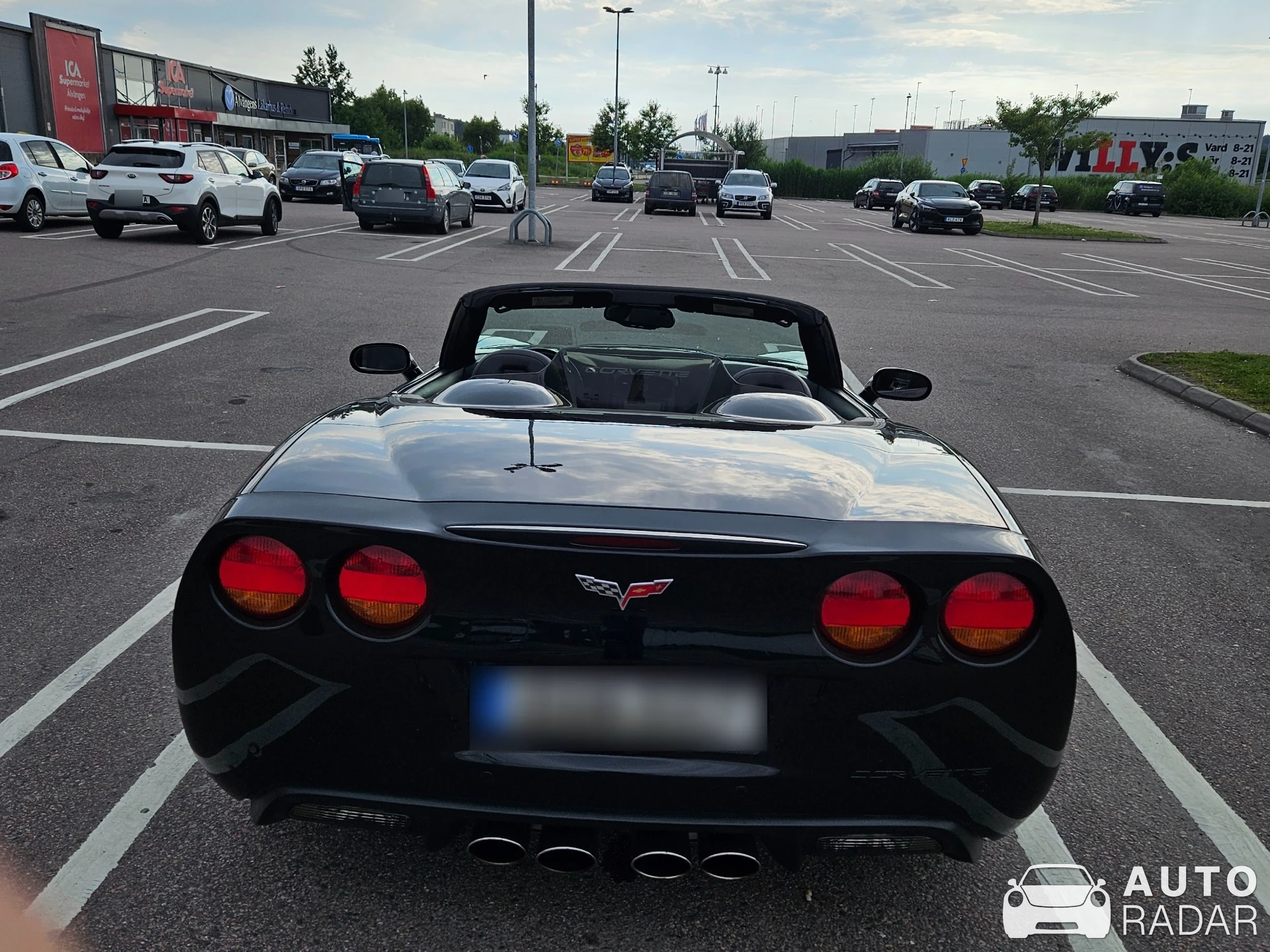 Chevrolet Corvette C6 Convertible spotted in Älvängen