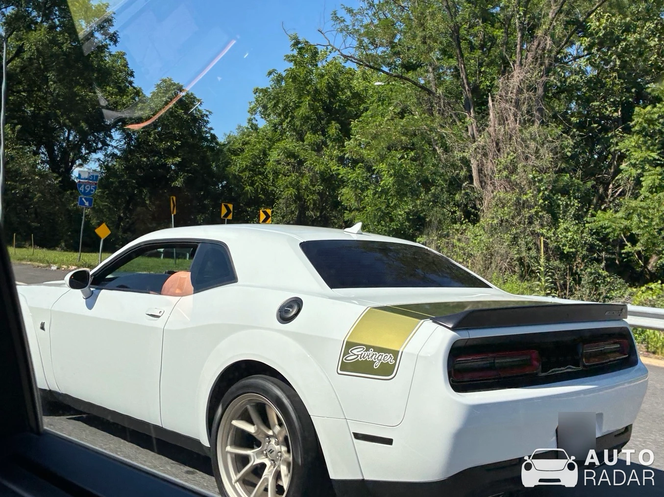 Dodge Challenger Scat Pack Swinger Edition 2023 spotted in Bethesda