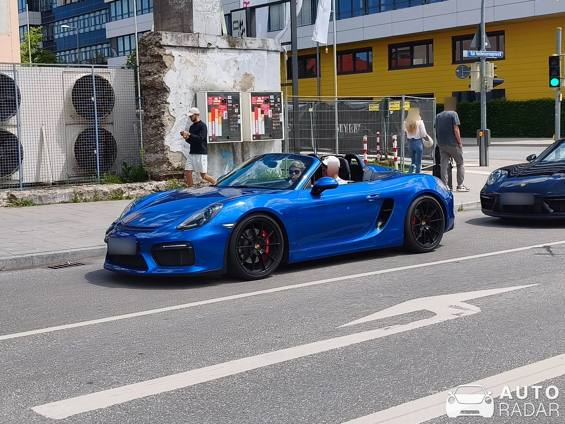 Porsche 981 Spyder spotted in München