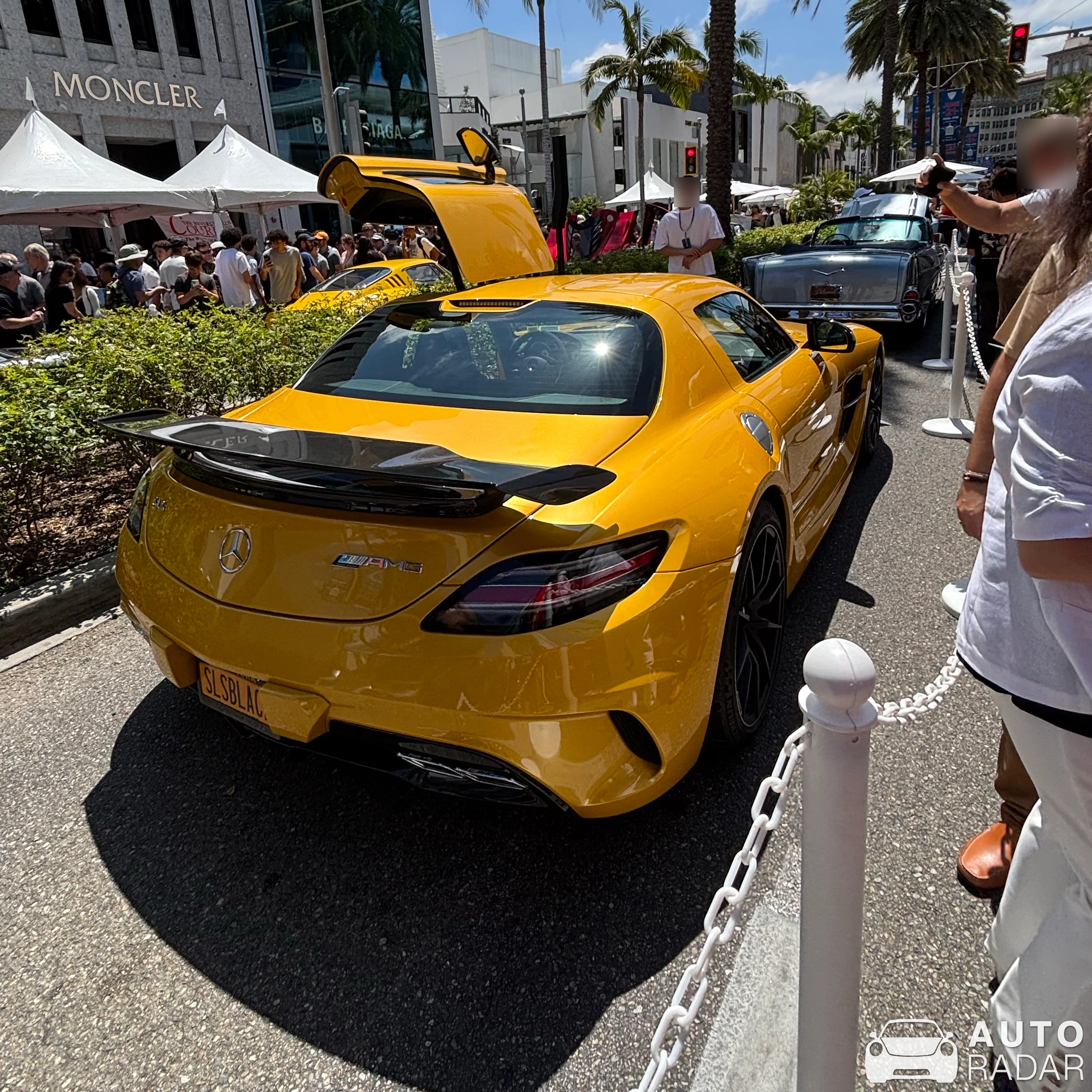 Mercedes-Benz SLS AMG Black Series spotted in Beverly Hills