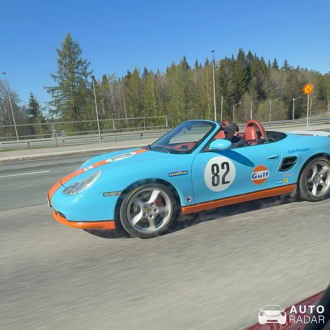 Porsche 986 spotted in Helsingfors