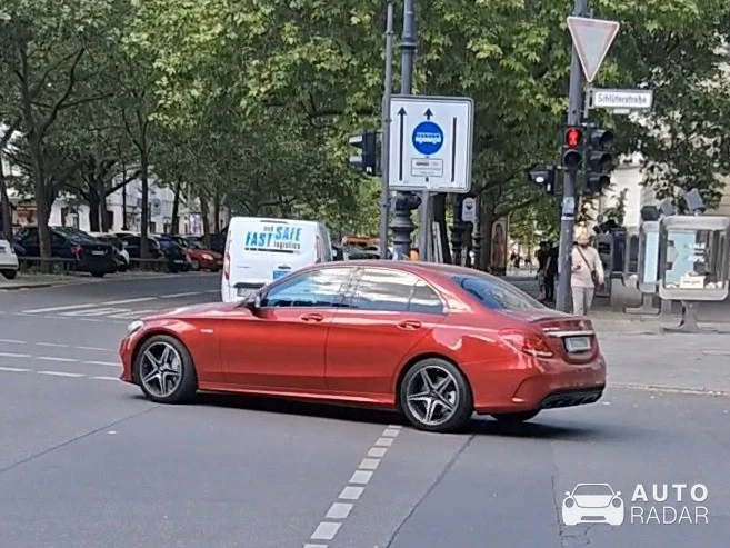 Mercedes-AMG GT 55 spotted in Berlin