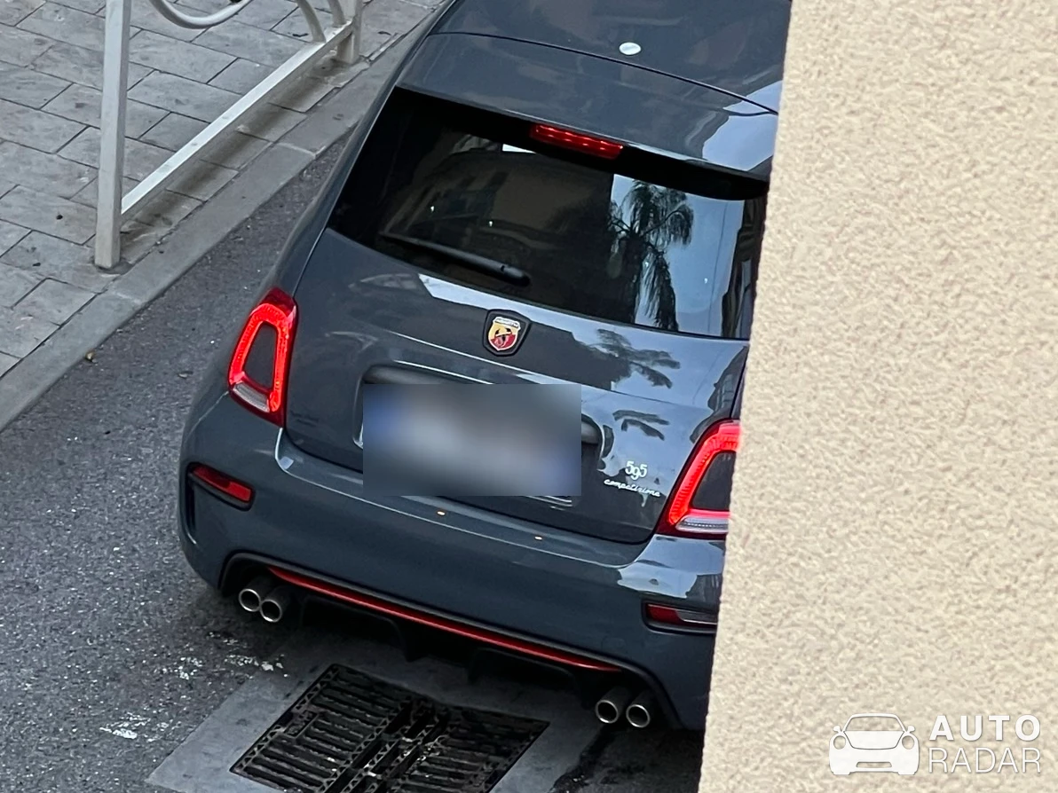 Abarth 595 Competizione spotted in Beausoleil