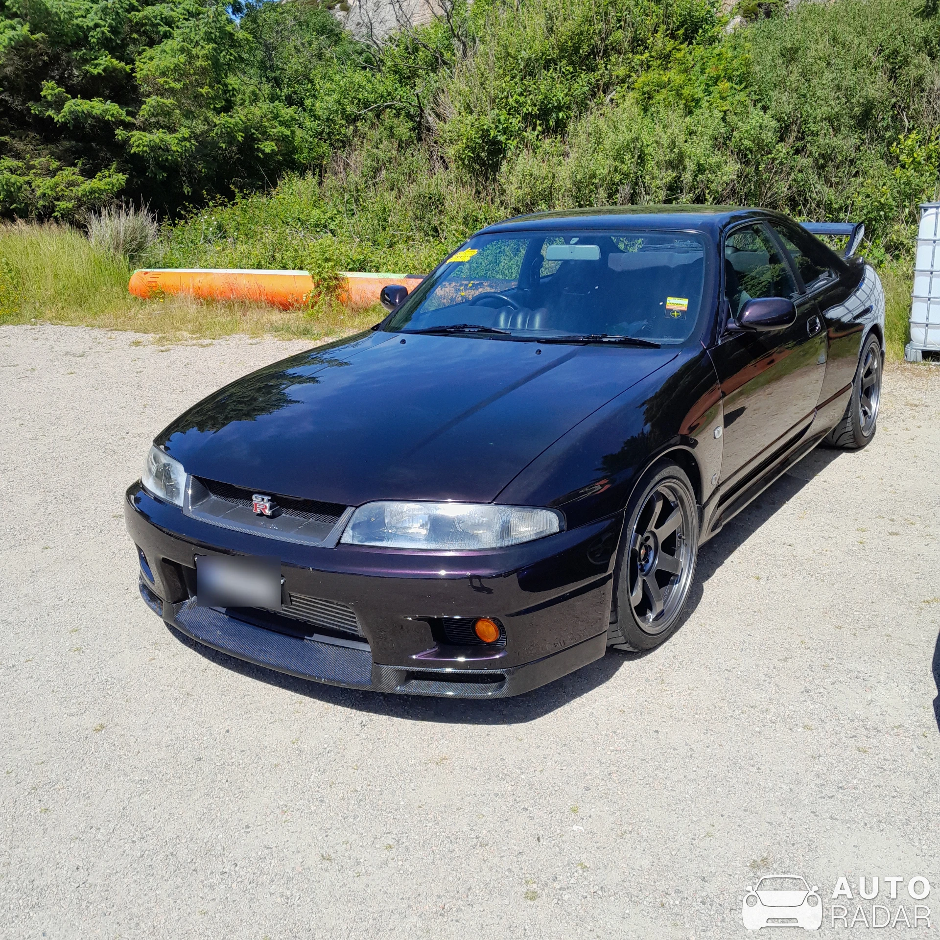 Nissan Skyline R33 spotted in Lindesnes