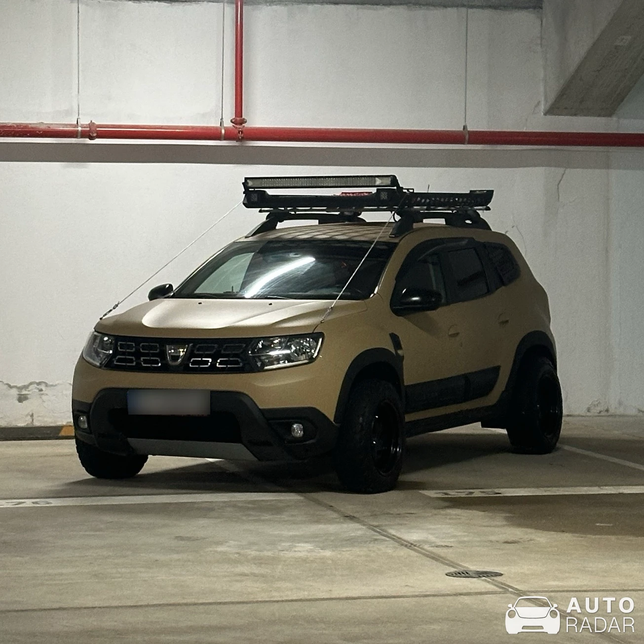 Dacia Duster spotted in București