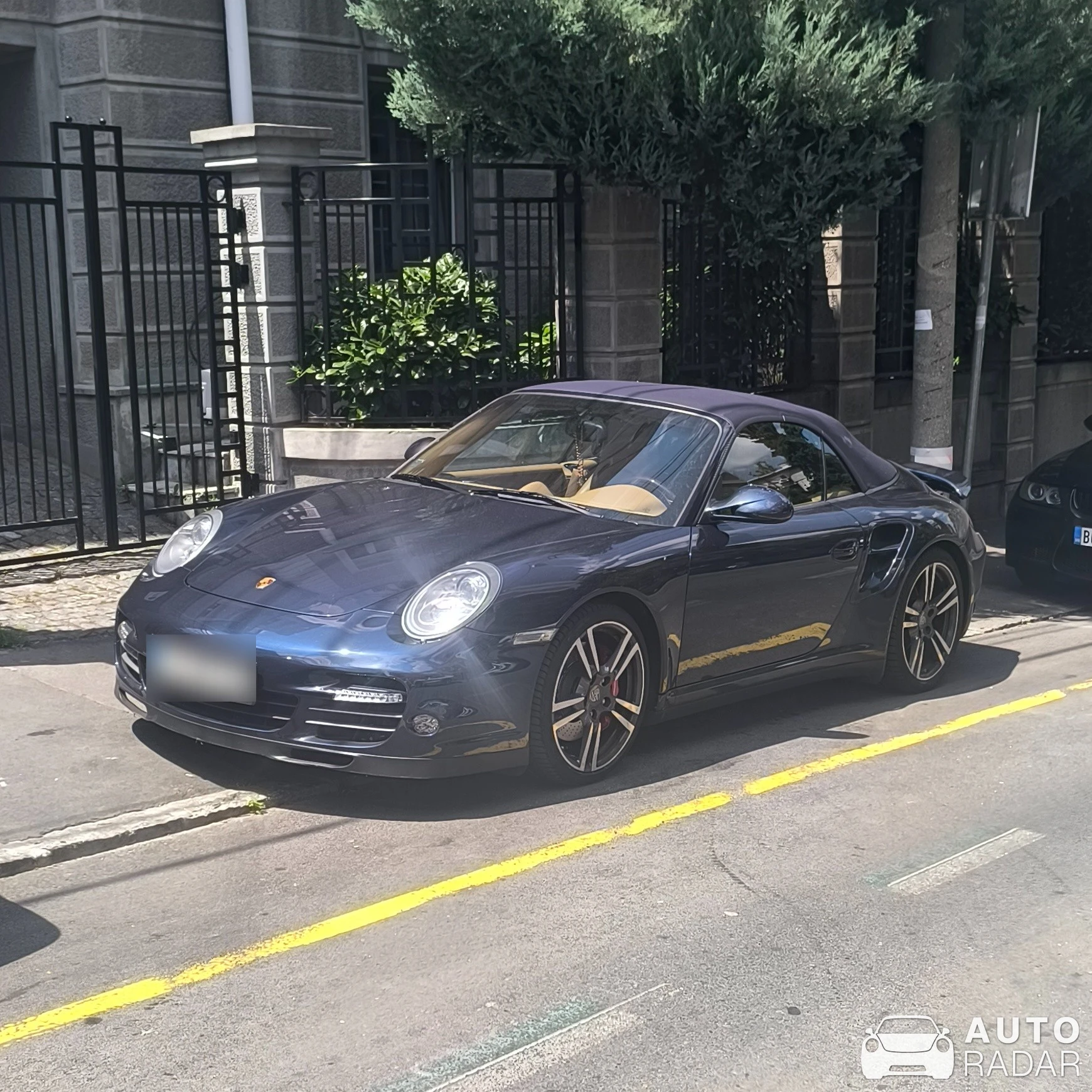 Porsche 997 Turbo S Cabriolet spotted in Belgrade