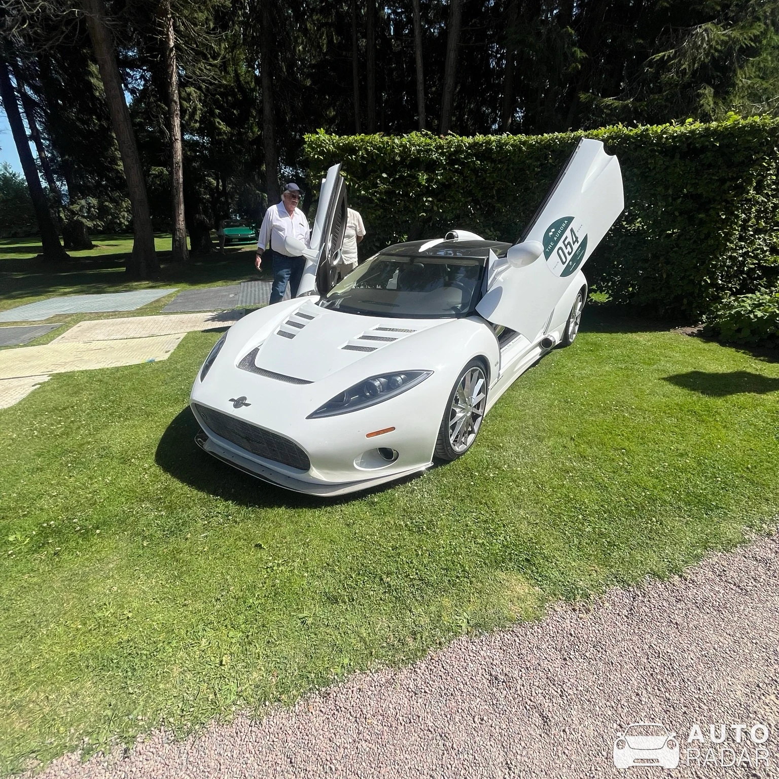 Spyker C8 spotted in Båstad