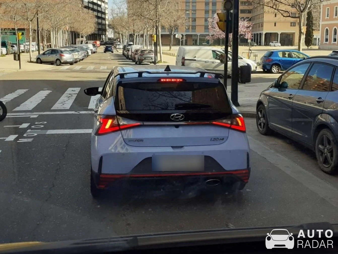 Hyundai i20 N spotted in Zaragoza