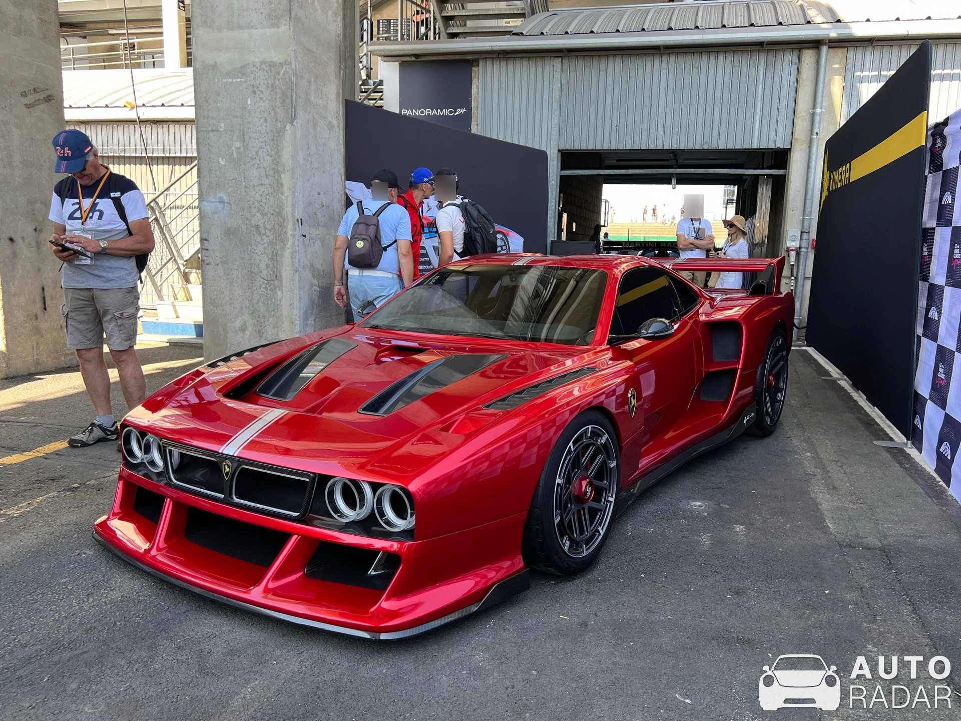 Kimera Automobili K39 spotted in Le Mans