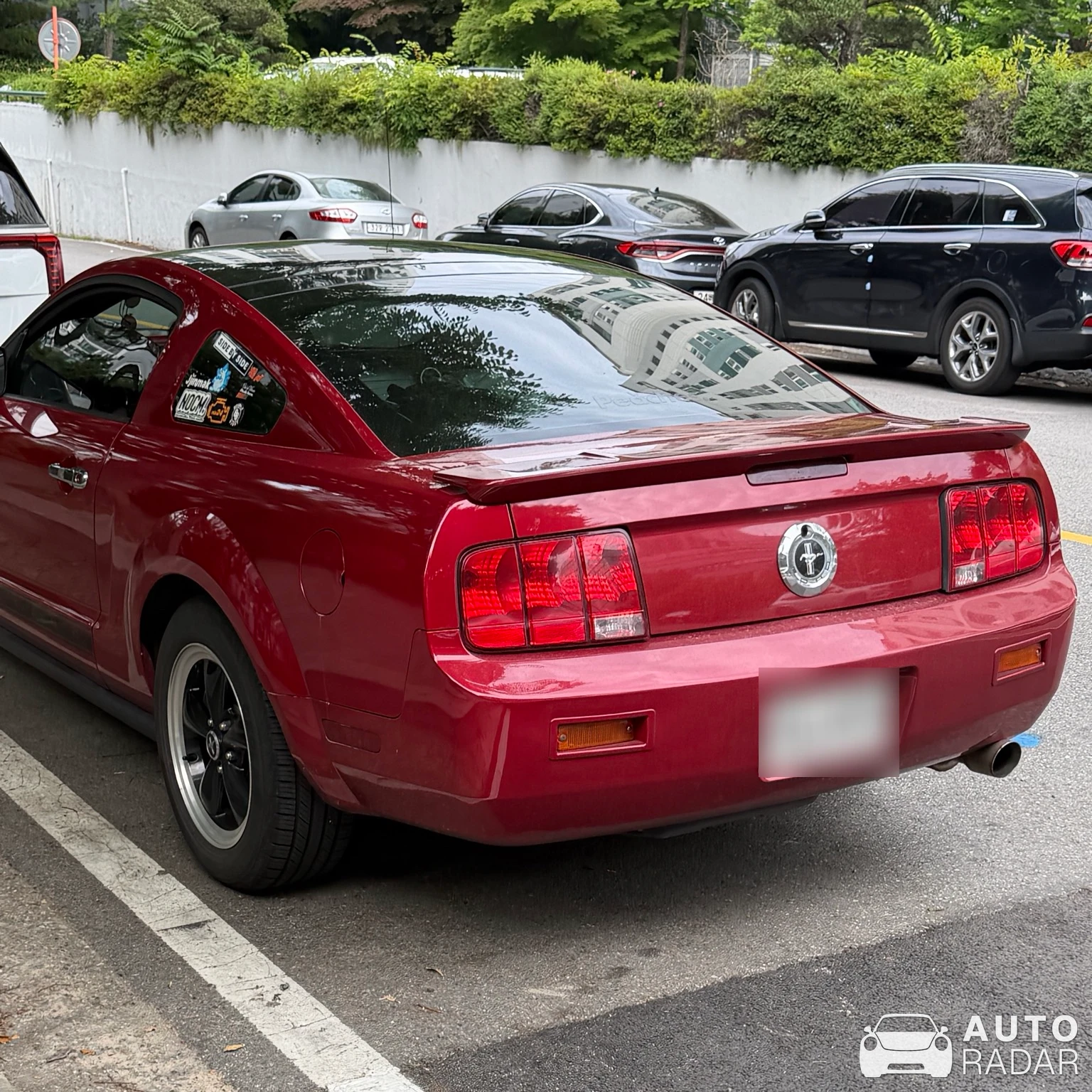 Ford Mustang GT spotted in Yongin-si