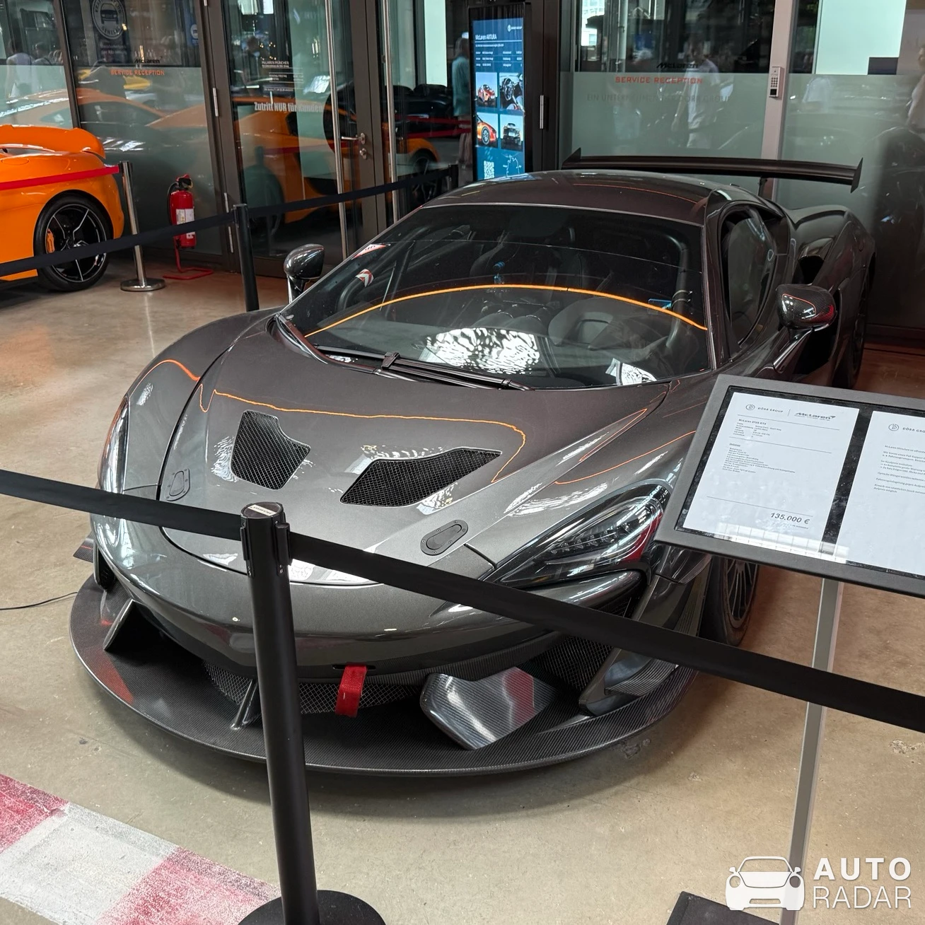 McLaren 570S GT4 spotted in München