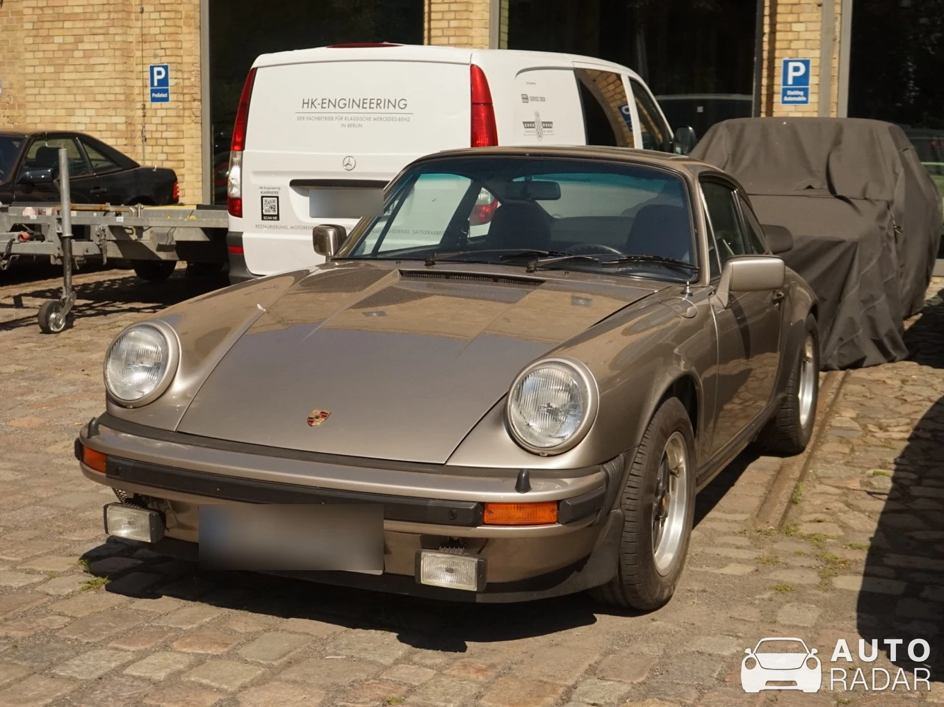 Porsche 911 SC spotted in Berliini