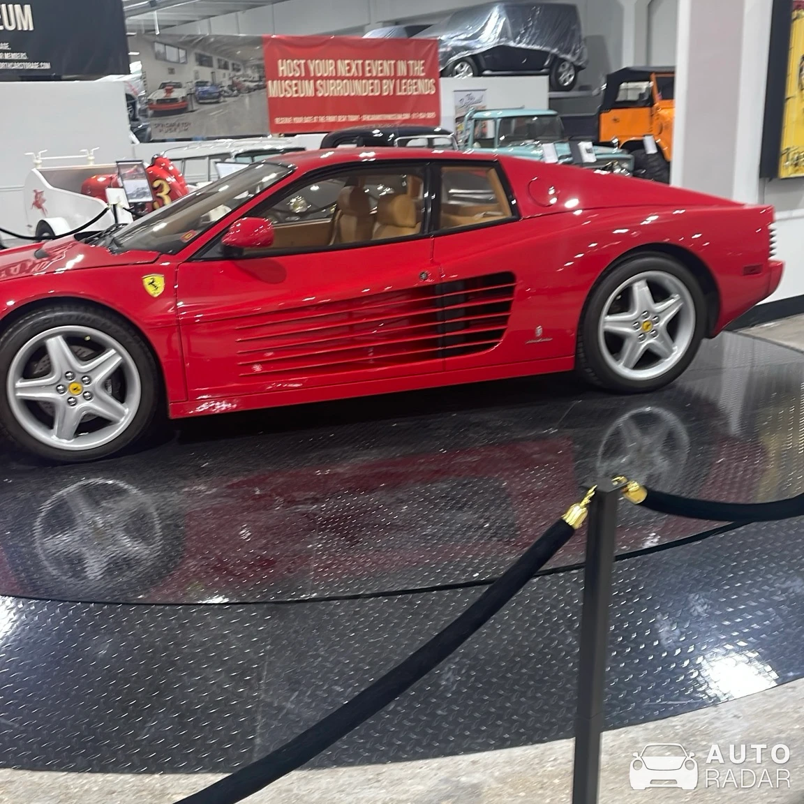 Ferrari 512 spotted in Fort Worth