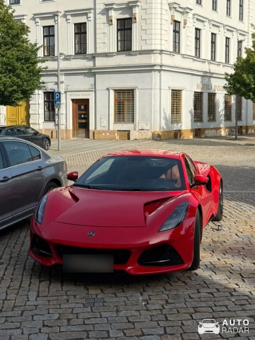 Lotus Emira V6 spotted in Znojmo