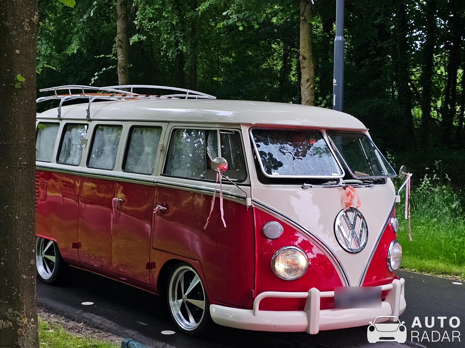 Volkswagen T1 Samba Bus spotted in Kerkrade