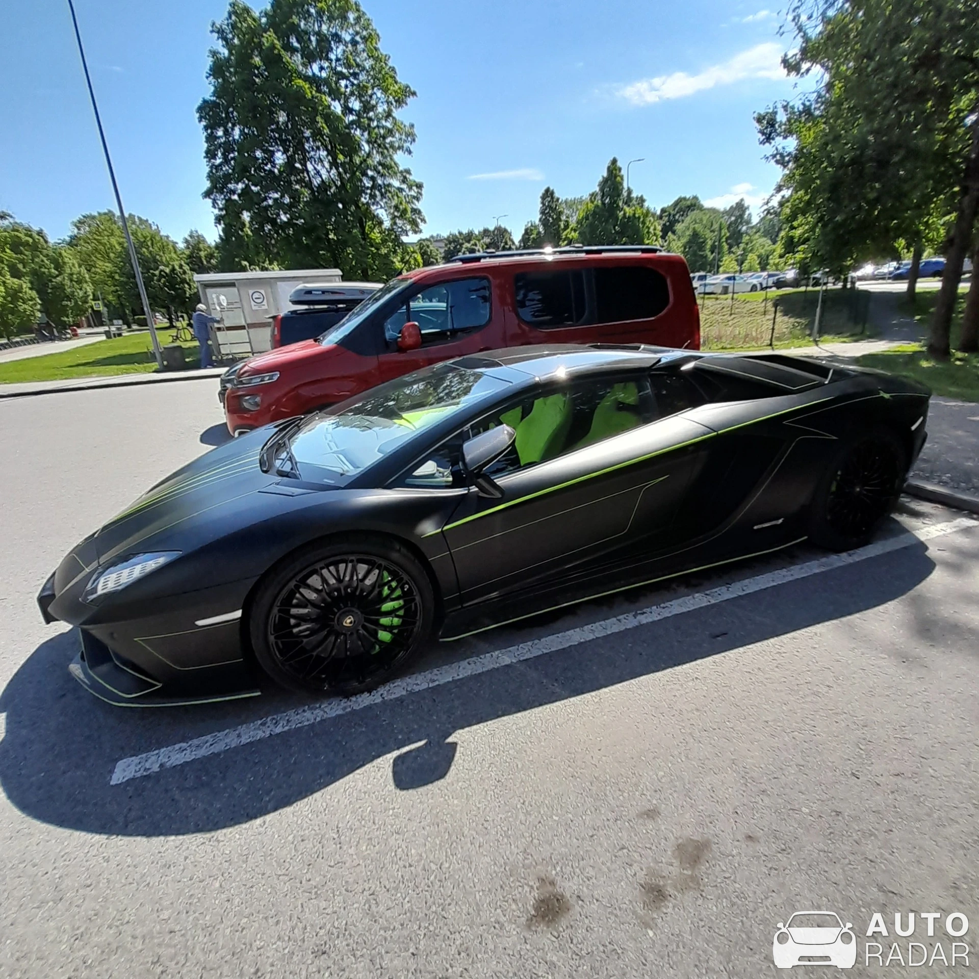 Lamborghini Aventador LP750-4 SuperVeloce Roadster spotted in Tartu